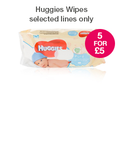5 for �5 on Huggies Wipes		