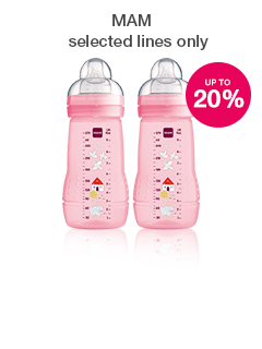 20% off selected MAM
