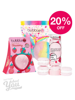 Save 20%	on Bubble T		