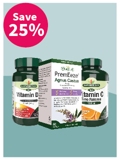 Save 25% on Natures Aid			