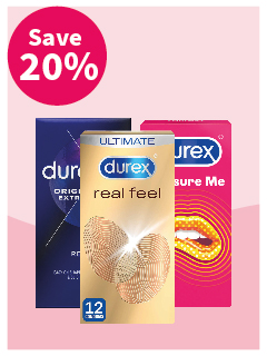 Save 20% on Durex	