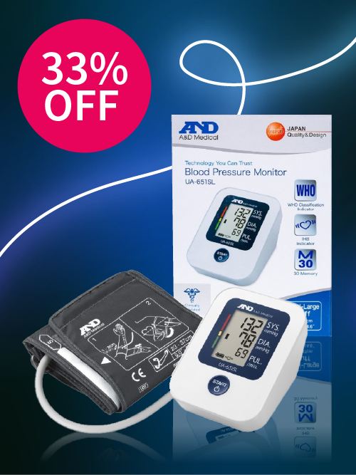 Save 33% on A&D electricals