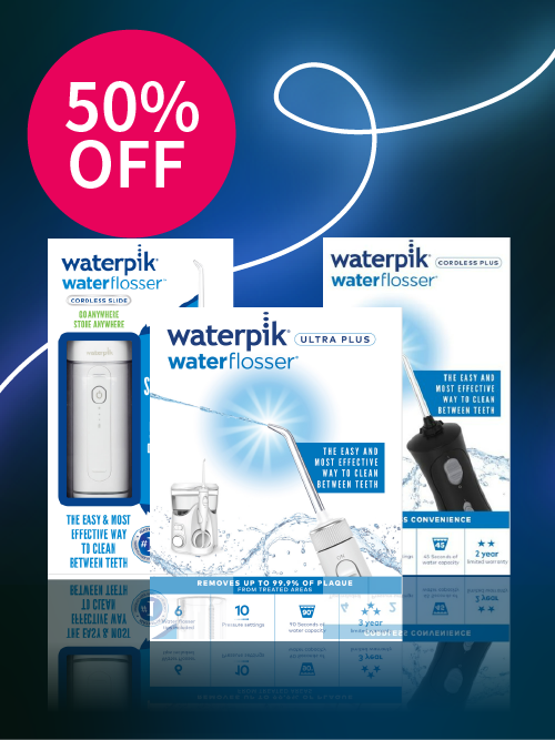 Save 50% on Waterpik