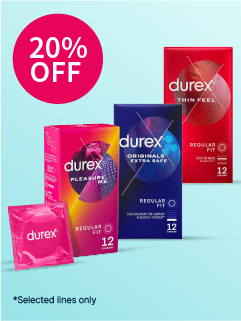 20% off selected Durex