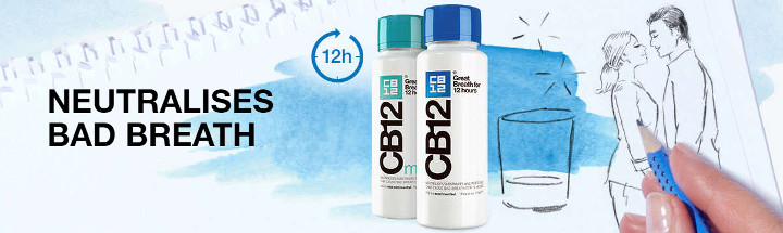 CB12 neutralises bad breath