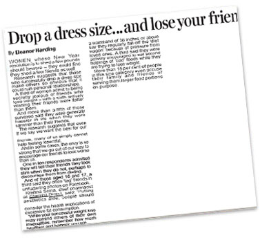 Drop a dress size