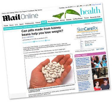 Can pills made from kidney beans help you lose weight?