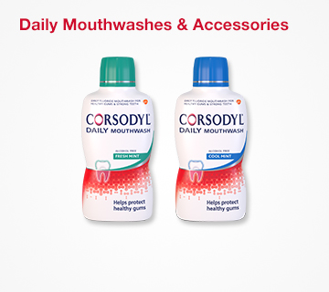 Corsodyl Daily Mouthwashes & Accessories
