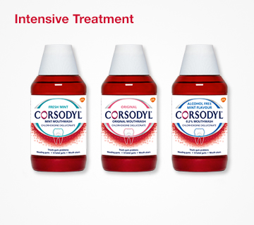 Corsodyl Intensive Treatment