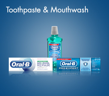 Oral-B Toothpaste & Mouthwash