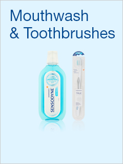 Sensodyne Mouthwash & Toothbrushes