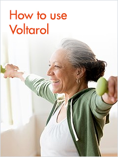 How to use Voltarol
