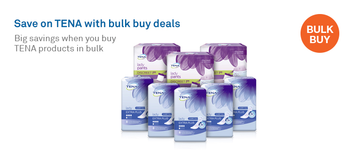 Save on Tena with Bulk Buy Deals